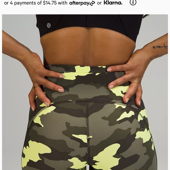 Lululemon swift speed hr crop 21” - Picture 6 of 8